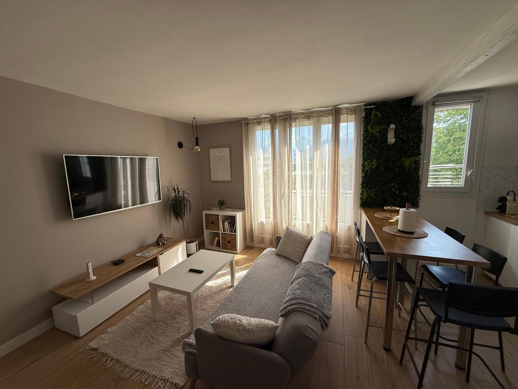 דירות גרנובל Superbe Duplex Avec Parking Gratuit מראה חיצוני תמונה